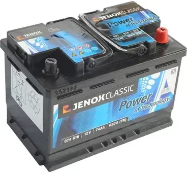 Zamów teraz JENOX 74AH 680A P+ (616) AKUMULATOR