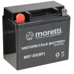 Nowość MORETTI AKUMULATOR ŻELOWY 7Ah 12V