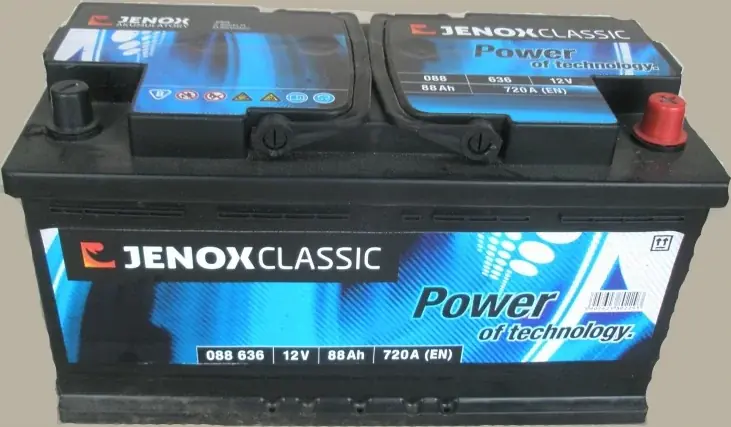 Oryginalny JENOX AKUMULATOR 88AH 720A P+