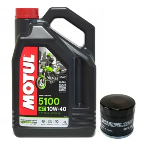 Zamów teraz MOTUL 5100 4T 10W40 4L + FILTR GRATIS