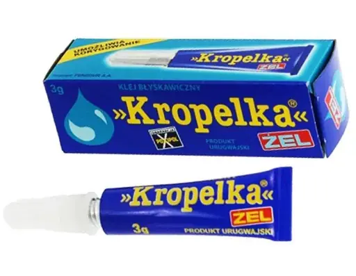 Wyprzedaż POXIPOL KROPELKA ŻEL SUPER GLUE 3G