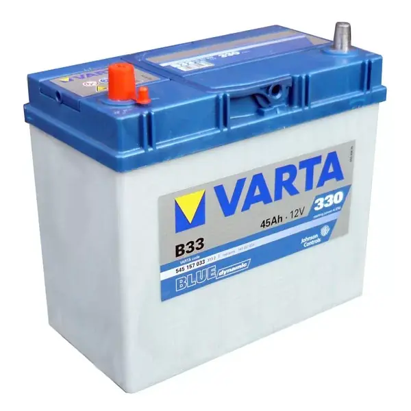 Niska cena VARTA BLUE DYNAMIC 45AH 330A (B33) L+ CIENKIE
