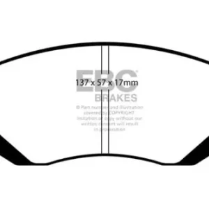 EBC DP81661RP1 RP-1 Racing –klocki hamulcowe samochodowe Nowość