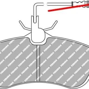 Oryginalny FCP1112H FERODO KLOCKI HAMULCOWE (kpl.)