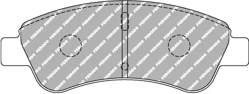 FCP1399R FERODO KLOCKI HAMULCOWE (kpl.) Autentyczny