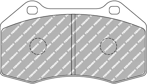 Wysoka jakość FCP1667W DS1.11 FERODO KLOCKI HAMULCOWE