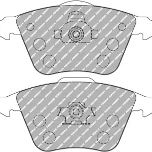 FCP1706H DS2500 FERODO KLOCKI HAMULCOWE Popularny