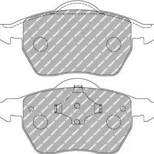 FCP1717H FERODO KLOCKI HAMULCOWE (kpl.) Autentyczny