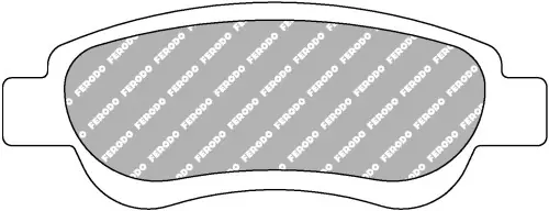 Oryginalny FCP1790H FERODO KLOCKI HAMULCOWE (kpl.)