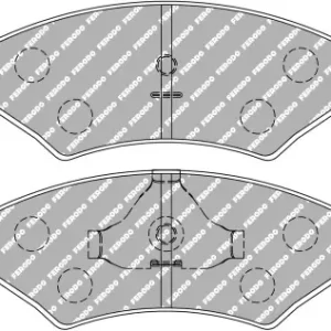 FCP206H FERODO KLOCKI HAMULCOWE (kpl.) Premium