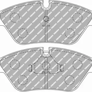 FCP256R DS3000 FERODO KLOCKI HAMULCOWE Ekspresowa dostawa