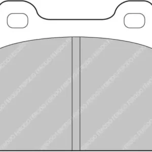 Nowość FCP2H DS2500 FERODO KLOCKI HAMULCOWE