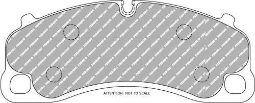 Wysoka jakość FCP4665GB FERODO KLOCKI HAMULCOWE