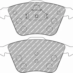 Wysoka jakość FCP4223H DS2500 FERODO KLOCKI HAMULCOWE