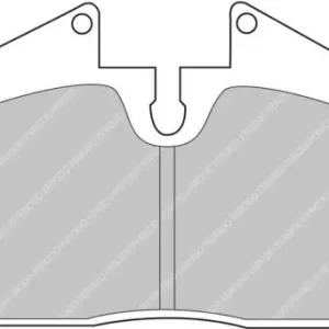 Ostatnia szansa FCP451H DS2500 FERODO KLOCKI HAMULCOWE