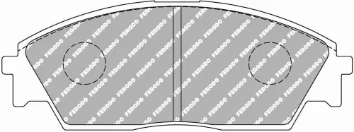 Darmowa dostawa FCP598H D2500 FERODO KLOCKI HAMULCOWE