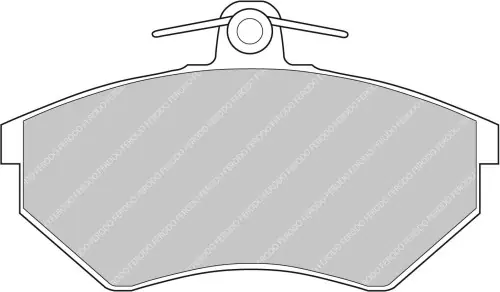 Wyprzedaż FCP775H FERODO KLOCKI HAMULCOWE (kpl.)