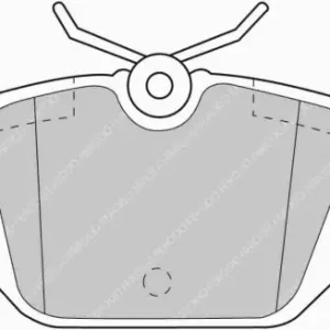 Tylko dziś FDS1113 FERODO KLOCKI HAMULCOWE