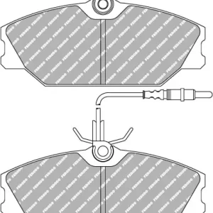 Darmowa dostawa FDS406 FERODO KLOCKI HAMULCOWE
