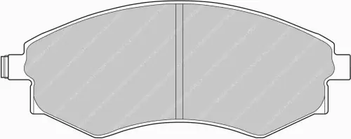 Darmowa dostawa FDS600 FERODO KLOCKI HAMULCOWE