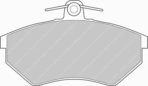 Wysoka jakość FDS775 FERODO KLOCKI HAMULCOWE