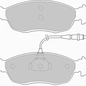 FDS876 FERODO KLOCKI HAMULCOWE Rabat