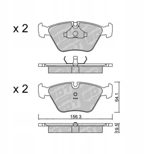 Ekspresowa dostawa GALFER/SDT 2149200 klocki hamulcowe