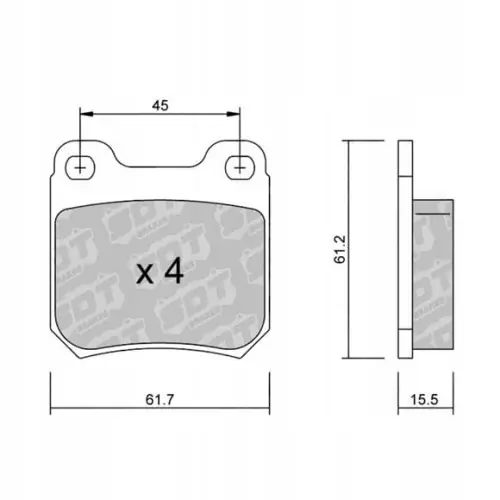 Ekspresowa dostawa GALFER/SDT 2179900 klocki hamulcowe