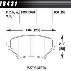 HB431W.606 HAWK Performance DTC-30 Klocki hamulcowe Oferta