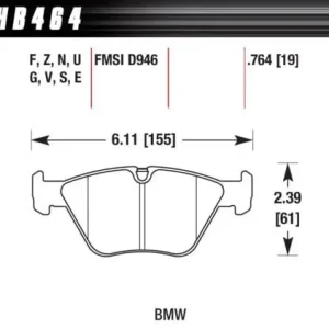 HB464S.764 HAWK Performance HT-10 Klocki hamulcowe Oferta limitowana
