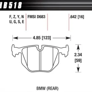 HB518S.642 HAWK Performance HT-10 Klocki hamulcowe Tylko dziś