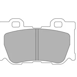 Klocki hamulcowe tylne PBS Prorace 8463PR Nissan 370Z Wyprzedaż