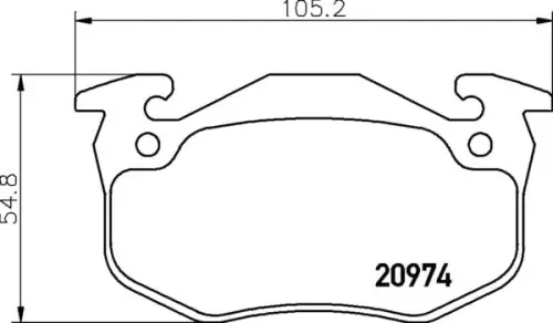 Zwrot pieniędzy MDB1339 M1166 MINTEX KLOCKI HAMULCOWE