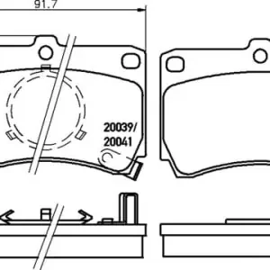 Zwrot pieniędzy MDB1348 M1144 MINTEX KLOCKI HAMULCOWE