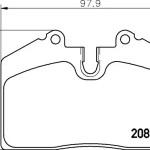 Autentyczny MDB1456 F3R 18.00 MINTEX KLOCKI HAMULCOWE