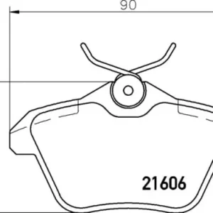 Zamów teraz MDB1742 M1166 MINTEX KLOCKI HAMULCOWE