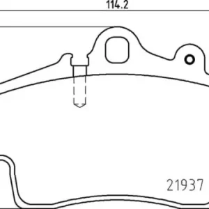 Zwrot pieniędzy MDB1873 M1155 MINTEX KLOCKI HAMULCOWE
