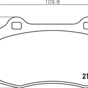Darmowa dostawa MDB1968 F6R 16.00 MINTEX KLOCKI HAMULCOWE