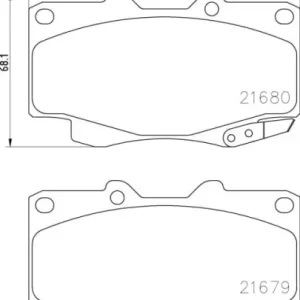 Zwrot pieniędzy MDB2718 M1144 MINTEX KLOCKI HAMULCOWE