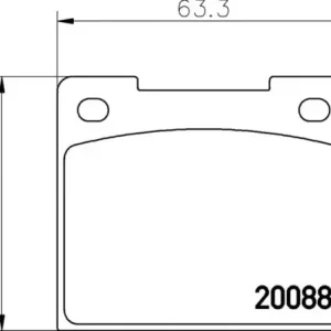 Darmowa dostawa MGB533 F6R 14.40 MINTEX KLOCKI HAMULCOWE
