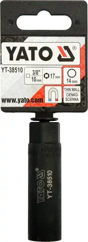 Szybka dostawa YATO Nasadka do świec YT-38510 3/8", 14 mm, 12-kątna
