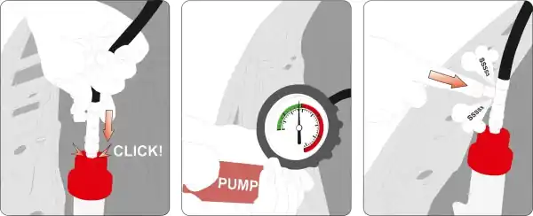 YATO Zestaw do diagnostyki i obsługi układu chłodzenia YT-06721 Oryginalny