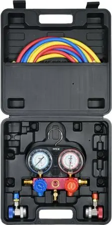 Kup teraz YATO ZESTAW DO OBSŁUGI SYSTEMÓW KLIMATYZACJI YT-72990 6 CZ.