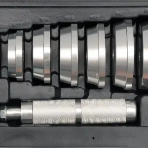 Autentyczny YATO Zestaw do Osadzania Simeringów, 10 szt., Średnica 40-81 mm YT-0638