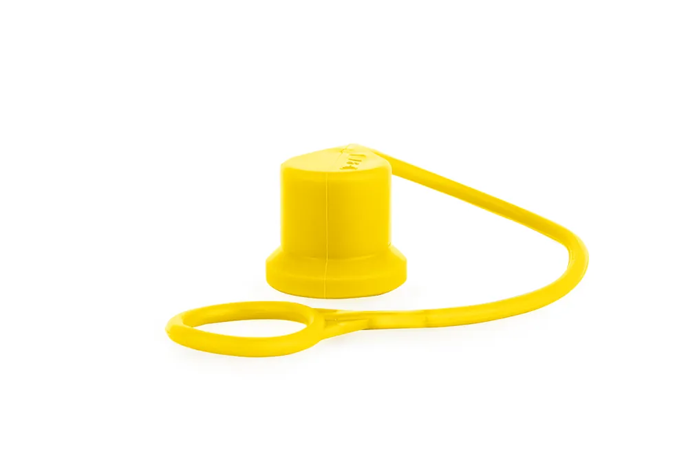 Zaślepka plastikowa flat-face 1/4" żółta wtyk M.FIRG7/A7 815101023 - Stucchi Darmowa dostawa