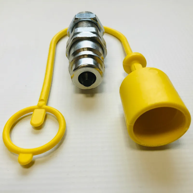 Wysoka jakość Zatyczka Wtyczki Szybkozłącza - Żółta (10szt.)