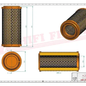 Filtr powietrza - główny SA 16238 - HIFI FILTER Zamów teraz