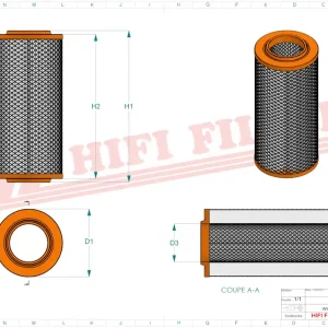 Ostatnia szansa Filtr powietrza SA 12137 - HIFI FILTER