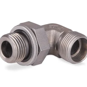 Nowość Korpus przyłączki kolankowej z przeciwnakrętką 3/8”BSP-M18x1.5 12L 7600-12LR-1NI - IMM / Interpump