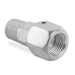 Oryginalny Korpus przyłączki prostej. nastawnej z gwintem 1/4"NPTF/ 9/16" JIC - CAST